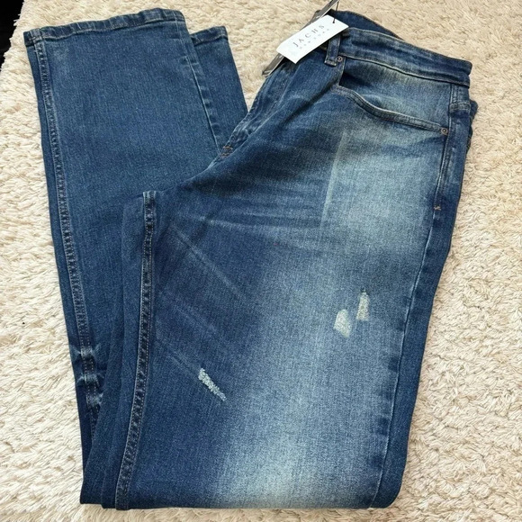 Jachs New York mens Distressed Jeans size 38 - Picture 10 of 11